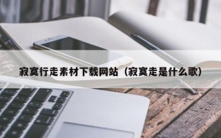 郴州寂寞行走素材下载网站（寂寞走是什么歌）